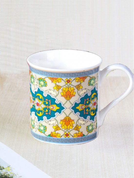 Royal Filigree Porcelain Mug With Gift Box